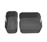 Air Fryer Inserts en silicone | Paniers à friteuse en silicone | Lot de 2 inserts de cuisson vapeur amovibles anti-adhésifs pour casserole, cuisson ménagère, four de cuisine, stockage des collations