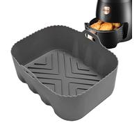 Air Fryer Liners silicone- Non Stick Oil Proof Baking Pad, Rectangular Food Grade siliconeLiner, High Temp Resistant Reusable Tray Mat, Heat Safe siliconeAccessory Case Oven Insert | for Kitchen Ov