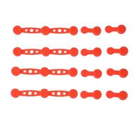 Air-Fryer Lot de 4 supports magnétiques en silicone pour fixation sûre du papier sulfurisé grâce au design magnétique Résistant à la chaleur Convient pour tous les modèles Couleur Rouge Noir Gris