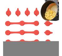 Air Fryer Magnet Silicone - Air Fryer Parchment Paper Magnetic Buckle | 4 Pieces Food-Grade Kitchen Accessories for Home Bakers Family Picnic Wedding Reception Community Cooking Events