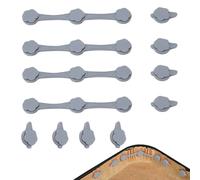 Air Fryer Magnet Silicone Buckle | Air Fryer Parchment Paper Magnetic Buckle | 4 Pieces Food-Grade Kitchen Accessories for Home Bakers Family Picnic Wedding Réception Community Cooking Events