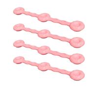 Air Fryer Magnetic Silicone Clips - High-Temperature Resistant Silicone Clips | Secures Baking Paper And Liners | Prevent Paper Shifting And Bending - 4-Pack, Food-Grade Heat-Safe Silicõne