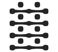 Air Fryer Magnets, Magnet Silicone Buckle, Heat Resistant Compact Size Lightweight Design Easy Installation Secure Hold Prevent Burning, Baking Accessories for Meal Prep, Cooking, 3.94x0.59inches