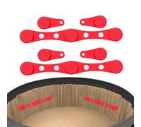 Air Fryer Magnets - Silicone Fixing Tool, Essential Magnet Silicone Buckle For Kitchen Appliances, Versatile Accessory For Bakers, Enthusiasts, Parents And Families Preparing Fries, Vegetables And