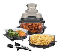 Air Fryer modulaire en verre Ninja CRISPi Beige avec 3 récipients Beige | FNSTFMLOT | par SharkNinja