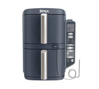 Air Fryer Ninja Double Stack XL 2 tiroirs superposés 6-en-1 9 5 L avec thermosonde Bleu nuit SL451EUCYD