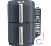 Air Fryer Ninja Double Stack XL 6-en-1 9,5 L avec thermosonde Bleu cyber space | SL451EUCYD | par SharkNinja