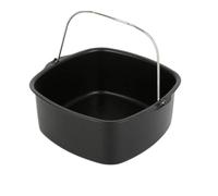 Air Fryer Non-stick Cake Baking Tray Basket Resistant Kitchen Cooking Tool 8inch/7" Kitchen Airfryer Accessories Baking BBasket(7 inch)