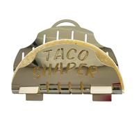 Air Fryer Taco Shell Mold, 240g Stainless Steel Taco Shaping Tool, Corn Tortilla Holder for Frying Basket Use, Perfect for Kitchen Prep Outdoor Events Weeknight Family Dinners