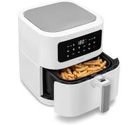 Air Fryer XL 5,3 L, 2150 W, 9 Programmes, Écran Tactile LED, Friteuse Sans Huile, Cuisson Rapide, Blanc