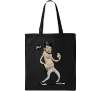 Air Guitar Solo Musician Art Naturel Ecologique Coton Tote Bag Noir, Noir, Taille unique, Noir, One size