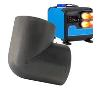 Air Heater Ducting - High Temperature Resistant, Caravan Accessories Air Heater Ducting Pipe Outlet Connector for Outdoor Road Trip Vacation Travel Vehicle Heating System Flexible Ventilation Tube