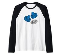 Air Hockey - Drôle Manche Raglan