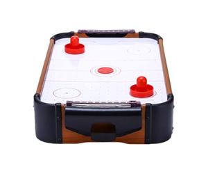 Air Hockey Table Game - Table Air Hockey Game, Two Player Strategy Gaame | Portable Desktop Hockkey Set for Adult for Men Women Boys Girls Youth Teens Birthday Christmas New Year Party
