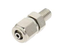 Air Hose Quick Joint Coupler Adapter - Pneumatic Fast Twist Fittings Connector(4mmX2.5mmXM6)