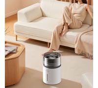 Air Humidifier - 25 X 16 X 16 Cm Cool Mist Humidifier | Small Portable Humidifiers | Indoor Tabletop Humidifiers For Nightstand, Travel, Nursery, Dorm, Home & Office Desk