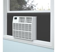 Air Jade Panneau latéral de climatiseur de fenêtre, panneau isolant complet en mousse pour fenêtre intérieure, panneaux latéraux AC hiver et été (noir)