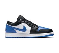 NIKE Air Jordan 1 Low Chaussures pour Homme, Blanc/Bleu Royal/Noir-Blanc, 45 EU, Blanc, Bleu Roi, Noir, Blanc, 47 EU