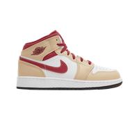 Air Jordan 1 Mid Beige White Red EU:42.5