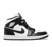 Nike Baskets Air Jordan 1 Mid Femme Noir Cuir Pointure 40