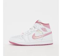 Jordan Baskets hautes 'Air Jordan 1 Mid SE' rose ancienne / blanc, Taille 36,5