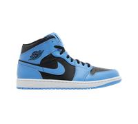 Nike Air Jordan 1 Mid Chaussures pour homme Bleu/noir blanc DQ8426 401, Bleu universitaire/noir-blanc, 43 EU