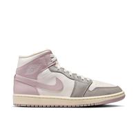 Jordan Baskets hautes 'Air Jordan 1' chamois / beige clair / gris foncé / lilas, Taille 41