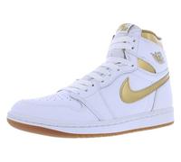Air Jordan 1 Retro High OG Blanc Or Chaussures Femme (FD2596-107, Blanc et Or), Blanc et Or., 44 EU