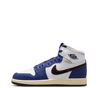 Air Jordan 1 Retro High OG Rare Deep Royal Blue Preschool Lifestyle Chaussures (Blanc/Noir/Gris neutre/Bleu profond), blanc/noir, 2.5 Little Kid