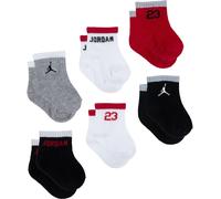 Air Jordan 6 Pack Mixed Ankle Socks Baby Boys Gym Rouge 2-4Y Male