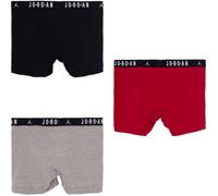 Jordan Boxers 'FLIGHT Cotton Core Boxer Briefs' gris chiné / rouge / noir / blanc, Taille XL