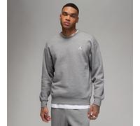 Air Jordan Essentials Men's Fleece Crew Carbone/Blanc XL Male