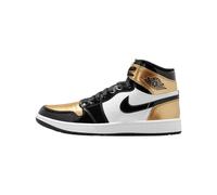 Air Jordan I High G Chaussures de golf pour homme (DQ0660-002, noir/blanc/doré métallique)