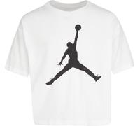 Air Jordan Jumpman Cropped T-Shirt Junior Girls Blanc LL JM 9-10 (M) Female