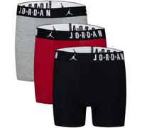 Air Jordan Kids' Cotton Core Boxers Noir/Gris/Rouge 9 - 10 ans Male