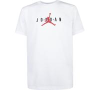 Air Jordan Longline Graphic T Shirt Junior Boys Blanc/Rouge 11-12 ans Male