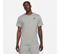 NIKE M J Jumpman EMB SS Crew T-Shirt, Carbon Heather/Black, L Homme