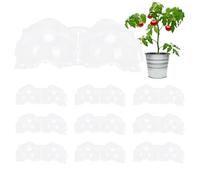 Air Layering Pods, Plant Propagation Balls, Gardening Fixture with Drain Holes, Reusable Accessory with Compact Utility, 10pieces Horticulture Supply, Reliable Organizer for Home Farm Patio Driveway