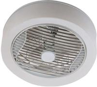 AIR-LIGHT CROWN - Ventilateur de plafond blanc Ø40cm 95W avec couronne d'éclairage LED