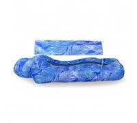 Air Lounge Chair - Inflatable Sun Shade Sofa | Easy Setup Outdoor Resting Kit, Lightweight Camping Beach Seating With Storage Pocket For Travel Hiking Picnic Backyard Vacation Relaxation Comfort Solut