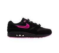 NIKE Homme Air Max 1 Premium Sneaker, Black Playful Pink University Red, 40 EU