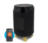 Air&Me Chauffage LISON connecté et programmable 0/1000/2000 W oscillant anti-basculement