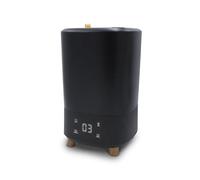 Air&Me, SOLNAN Noir | Humidificateur à Vapeur froide par ultrasons d'une puissance de 0.28 L/heure, SILENCIEUX ! Niveau sonore minimum de 38 dB