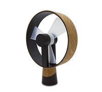 Air&Me Ventilateur AIRAIN Bois - Design élégant en simili bois, ultra silencieux, vairateur de vitesses en facade, compact et puissant.