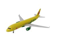 AIR Métallique en Alliage De 19cm, pour Modèle d'avion Russe Sibérien S7 RU Airlines Airbus 320 A320 Airways Set Planetoy