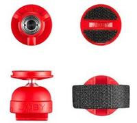 Joby Pack de montage Wavo AIR – Accessoires pour micro-cravate et micro sans fil – Rouge E