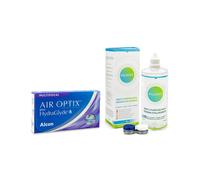 Air Optix Plus Hydraglyde Multifocal (3 lentilles) + Solunate Multi-Purpose 400 ml avec étui