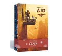 AIR - pack promo vol. 01 + vol. 02 Sous un ciel moins gris - Philippe Pelaez - Bamboo Eds - Coffret - Bande dessinée