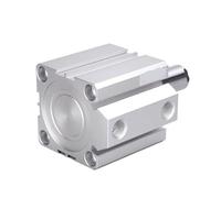 Air Pneumatic Cylinder In The Spring Compact Airtac Type 16 20 25 32 40 50 63mm Bore to 5 10 15 20 25 30 35 40 45 50 Stroke(Stroke 5mm,Bore 25mm)