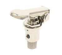 Air Pneumatic Mechanical Valve Exhaust 2 Position 3 Way M5 Female 1/8 Male Thread Lever Button Switch with Fittings(TAC2-3P)
